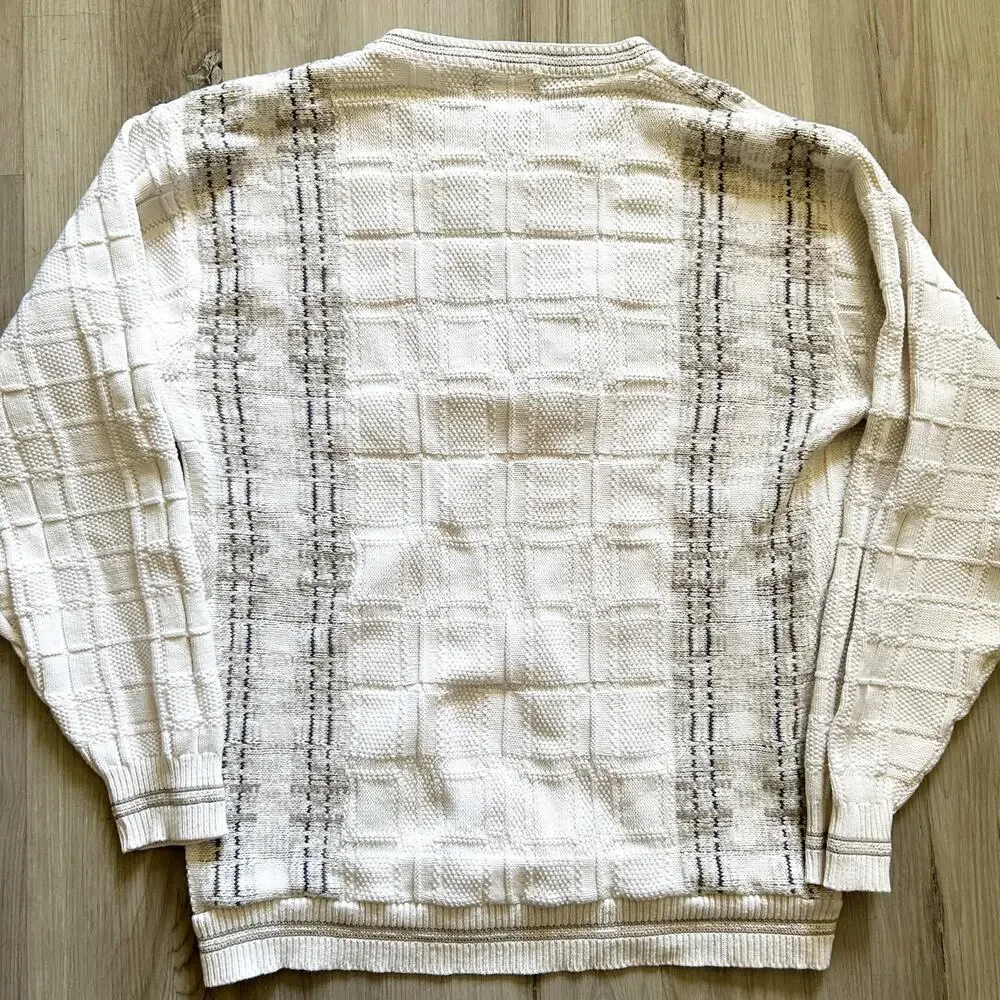 Vintage Cypress Links Pullover Crew Embroidered Golf Sweater Mens Sz Medium